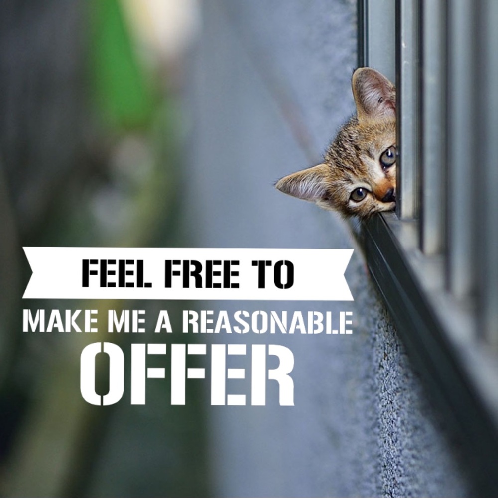 Feel free to make me an offer💋