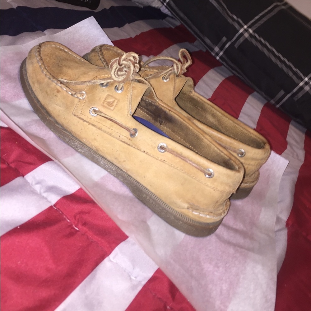 Sperry Top sider tan // size 9