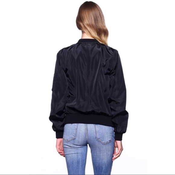 Rose Bomber Jacket - Picture 2 of 2