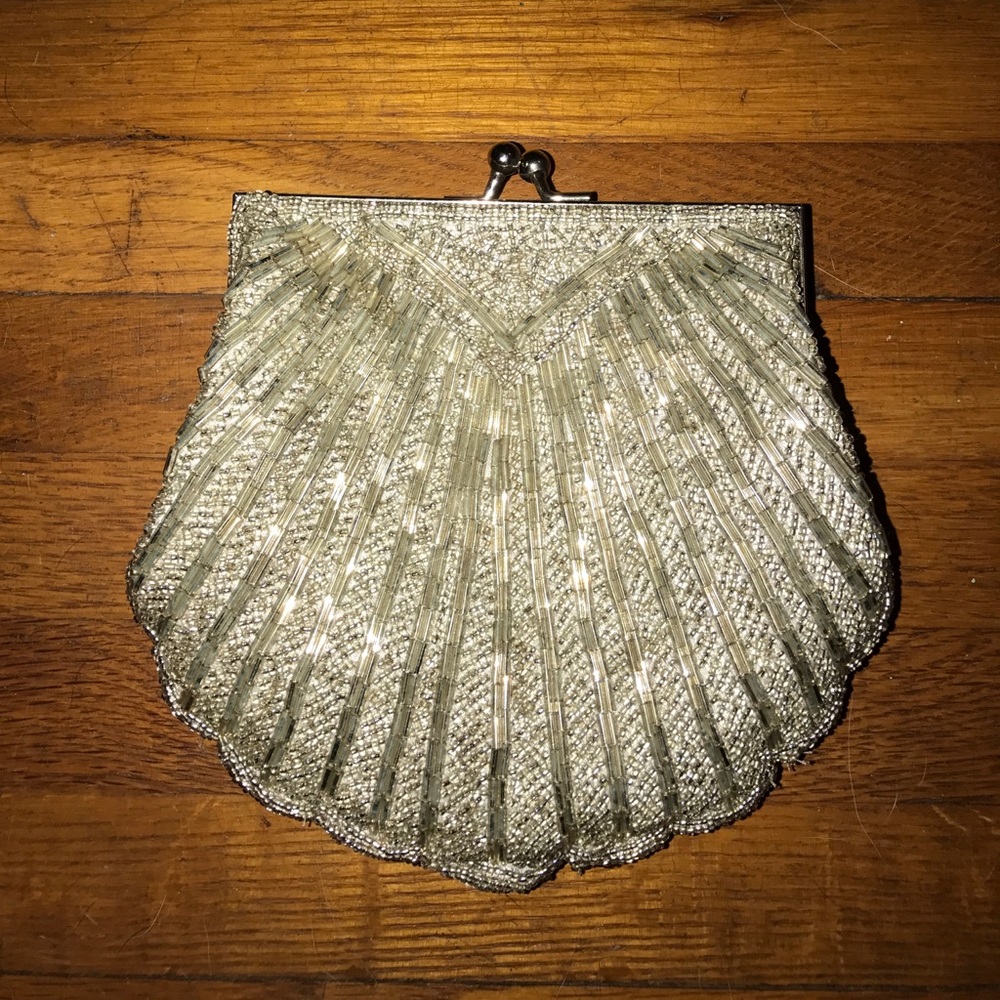 Vintage Seashell Clutch
