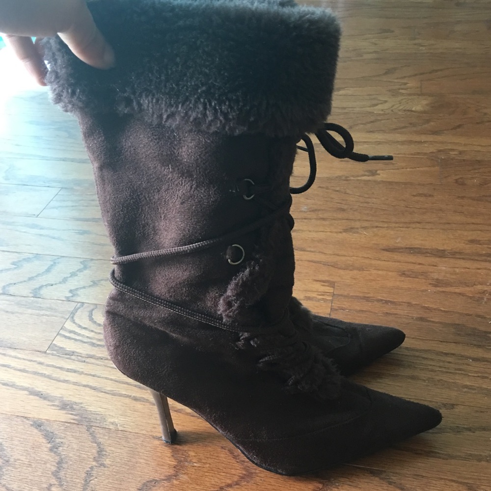 Brown boots