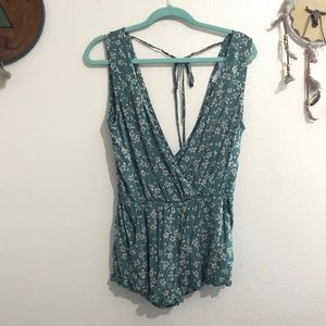 SOLD Khloe floral romper