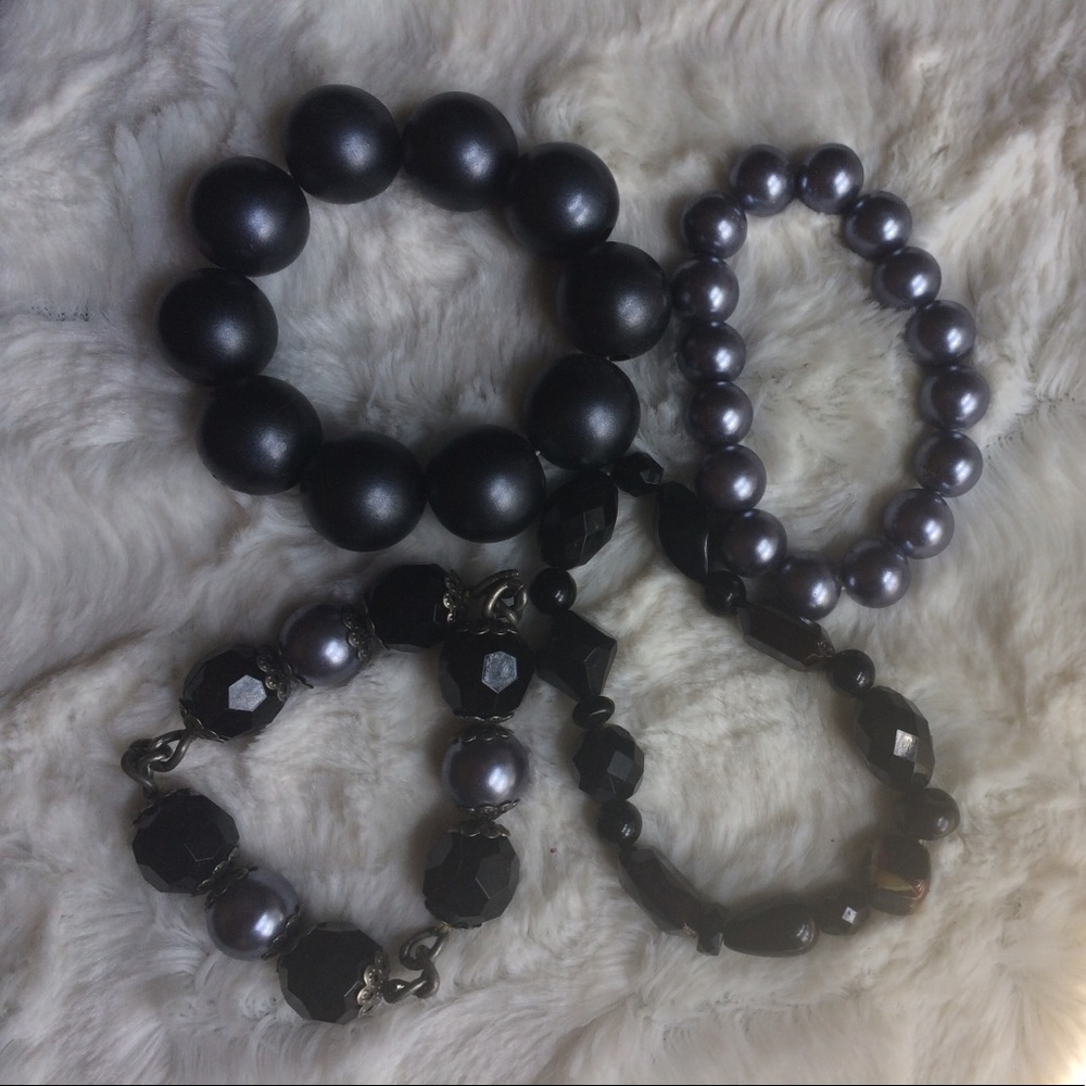 Mix match bracelets. Elastic. One size fits all