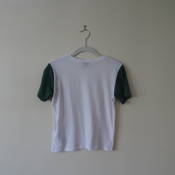 Topshop Color Block Crop Top - Picture 3 of 3