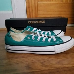 Teal Converse, Only Worn Once, Like New
