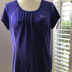 Purple Under Armour RUN top.