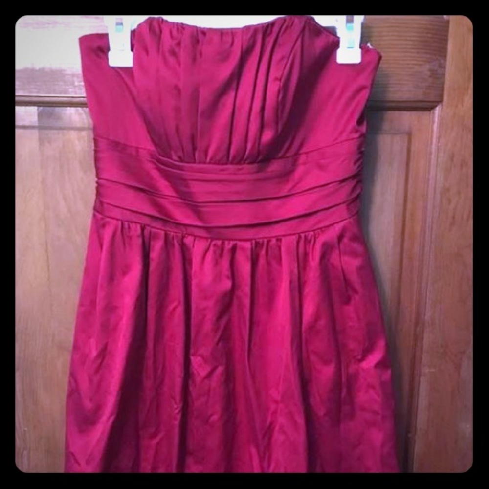 Red David's Bridal Dress