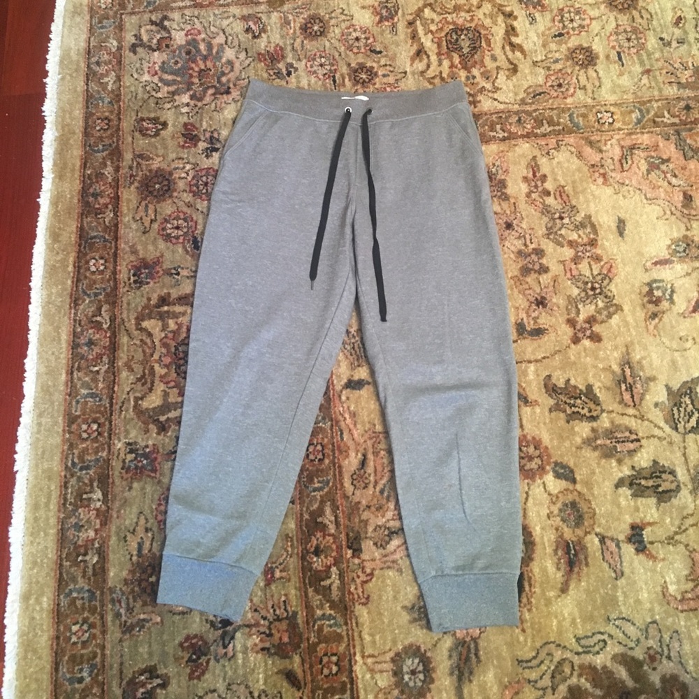 Grey joggers