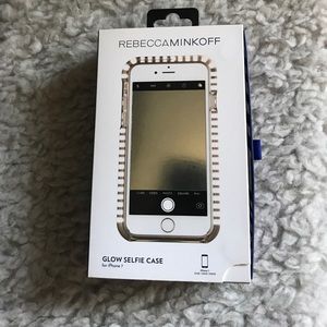 Rebecca Minkoff Rose gold Selfie Case