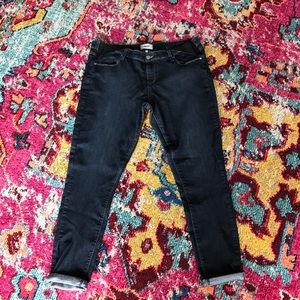 Paige Maternity Cropped Jeans, size 34
