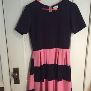 Lularoe Pink & Purple Amelia