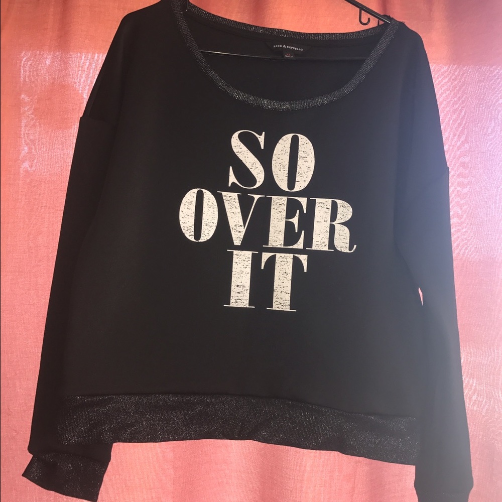 Crop  sweatshirt