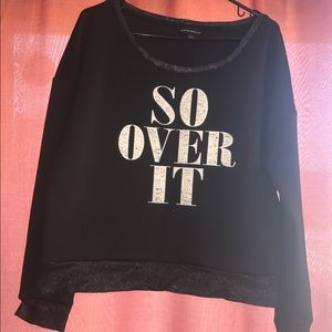Crop  sweatshirt