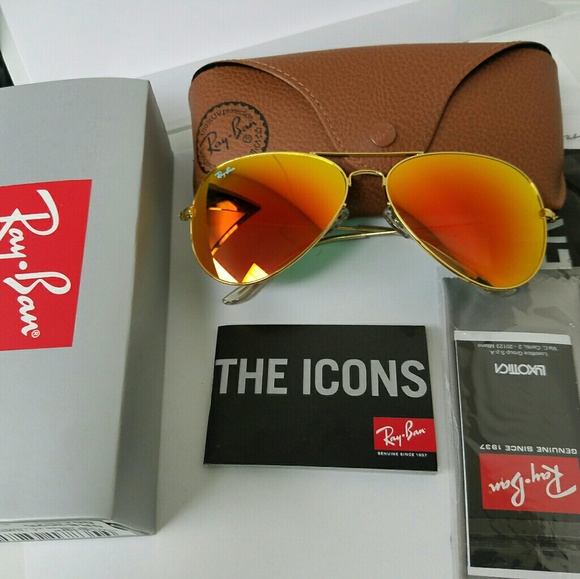 62mm aviator sunglasses with glass lens. main image 4