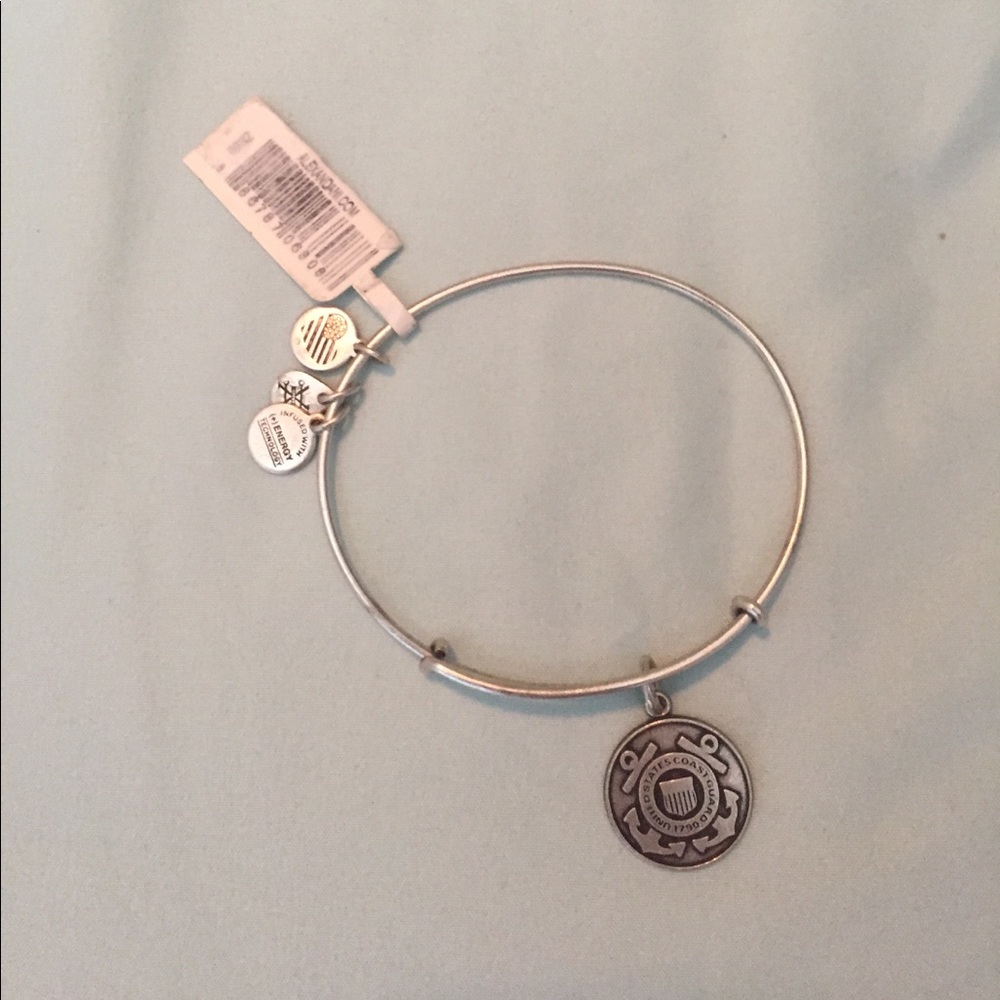 ✨ NWT Alex and Ani Silver Coast Guard Bangle ⚓️