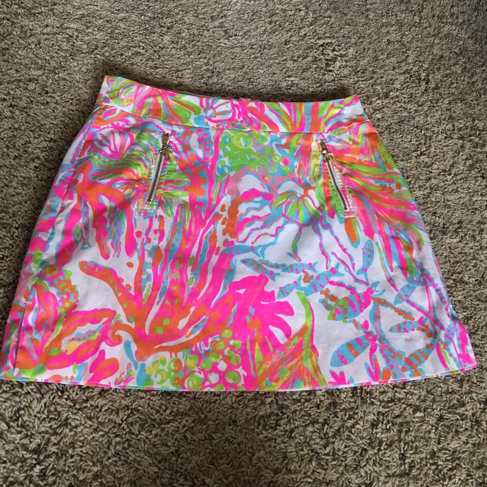 Lilly Pulitzer skirt with built in shorts