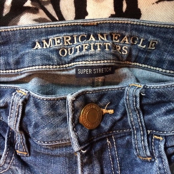 Patched American Eagle Jeans - Picture 3 of 5