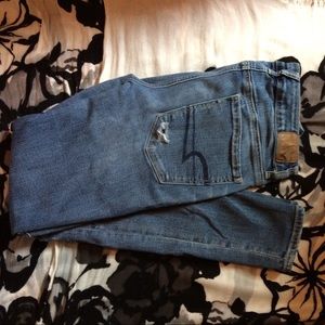 Patched American Eagle Jeans