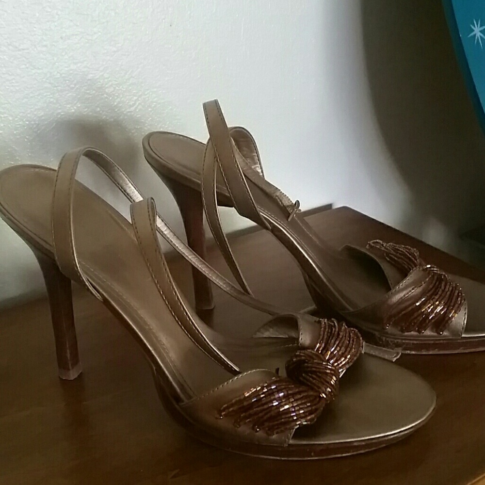Broze heels