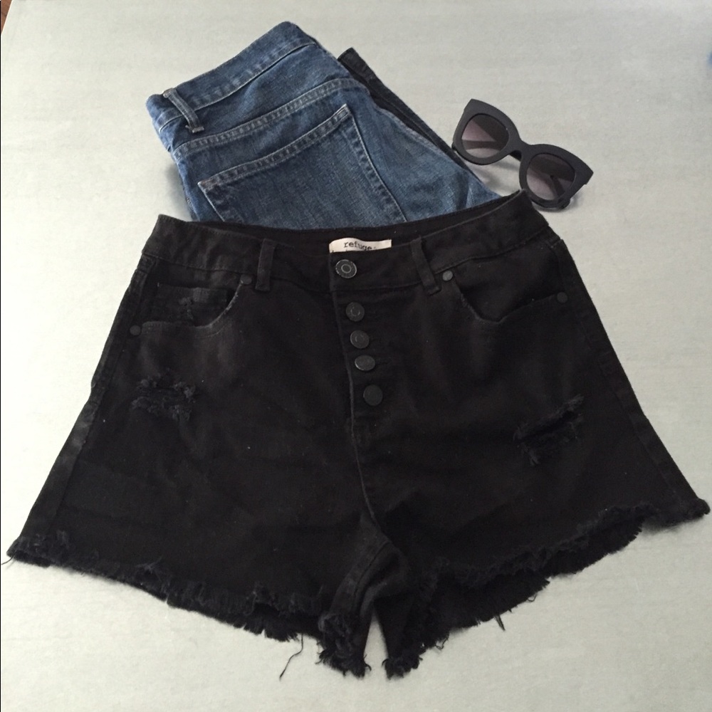 NFS!! 3 shorts Loft Gap Refuge hi rise mid rise