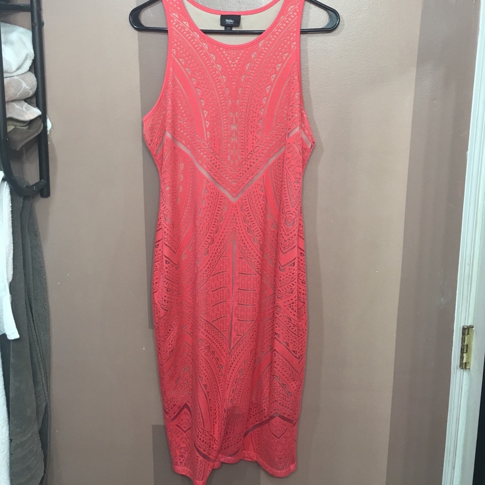 Target coral dress