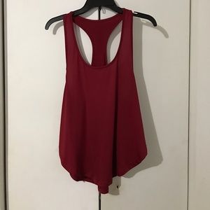 Maroon tank top