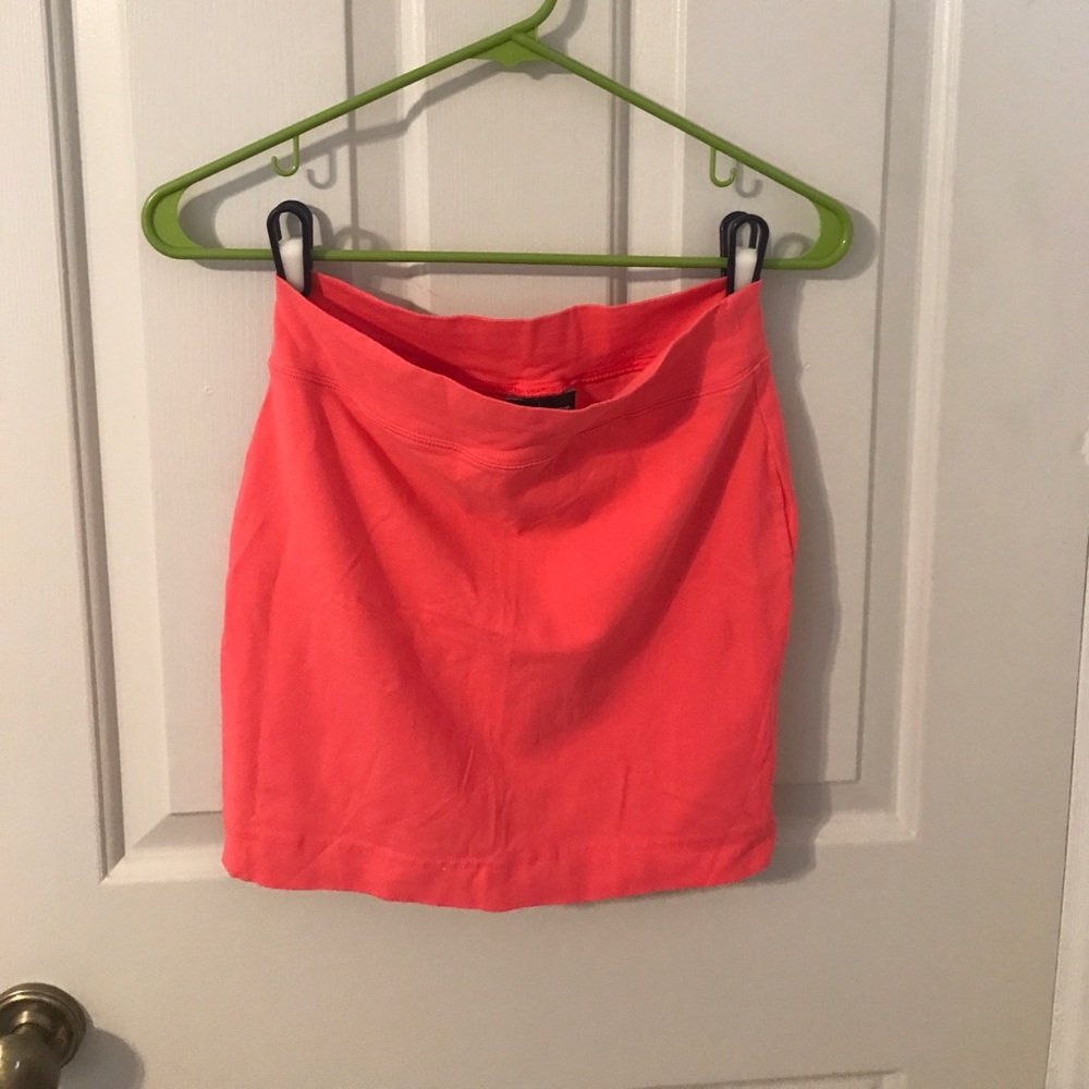 Pink skirt