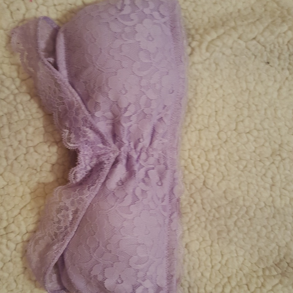 brand new lavender gilly hicks bralette