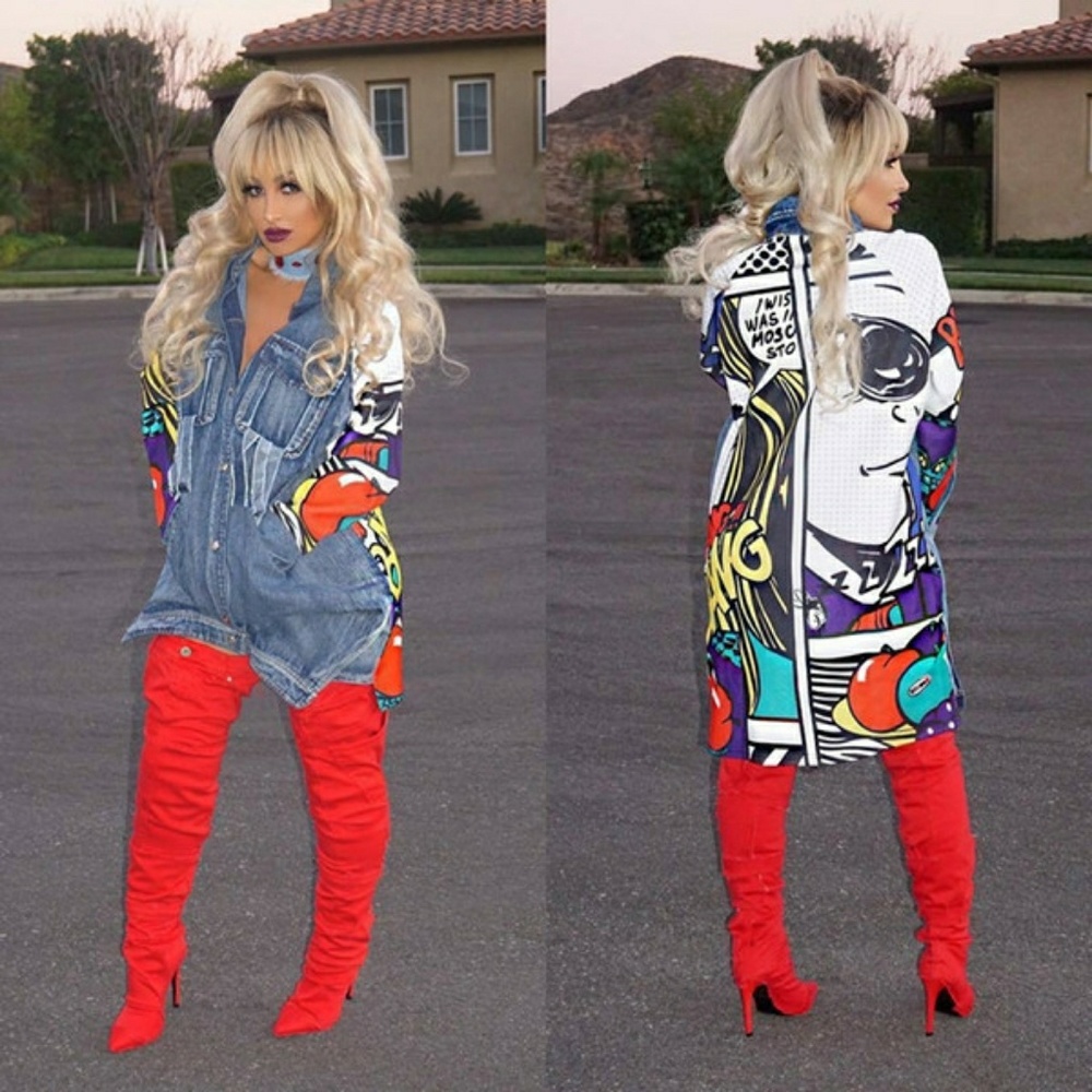 Artsy Jean Jacket