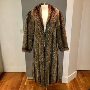 Vintage Long Fur Coat