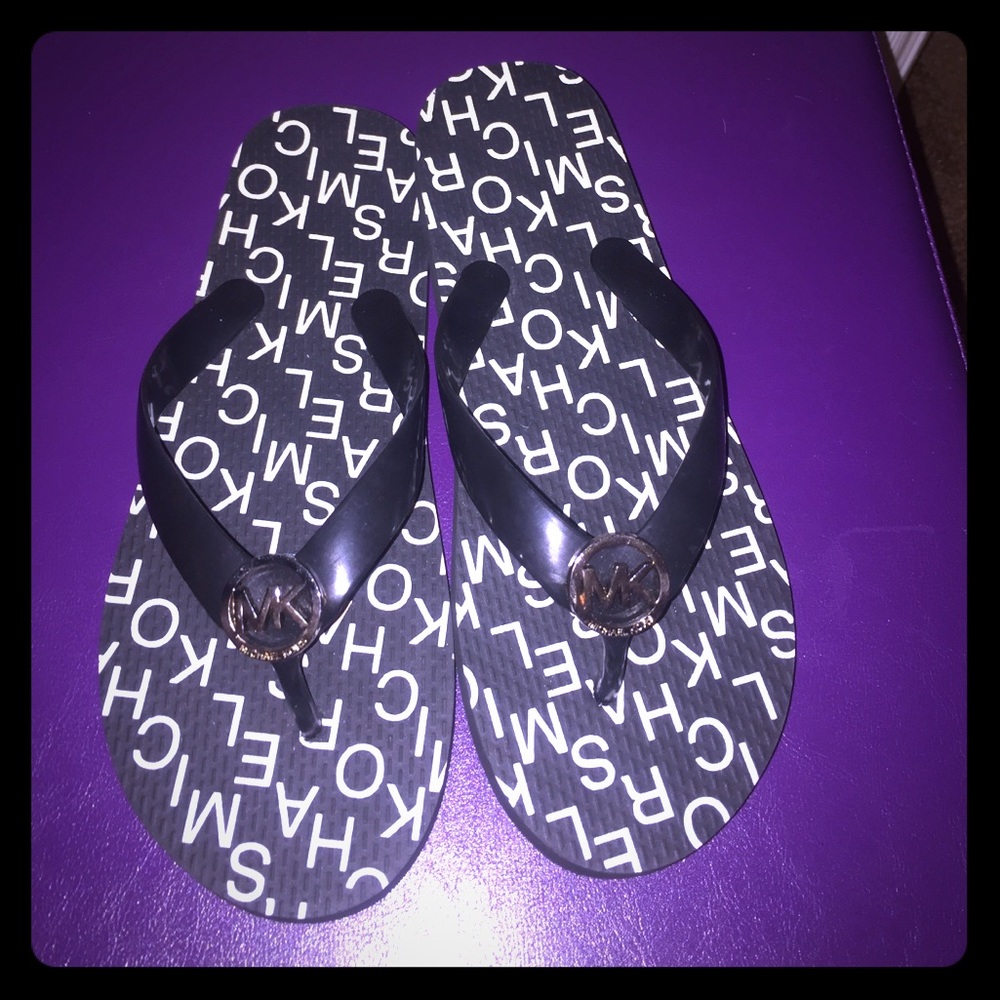 Michael Kors flip flops