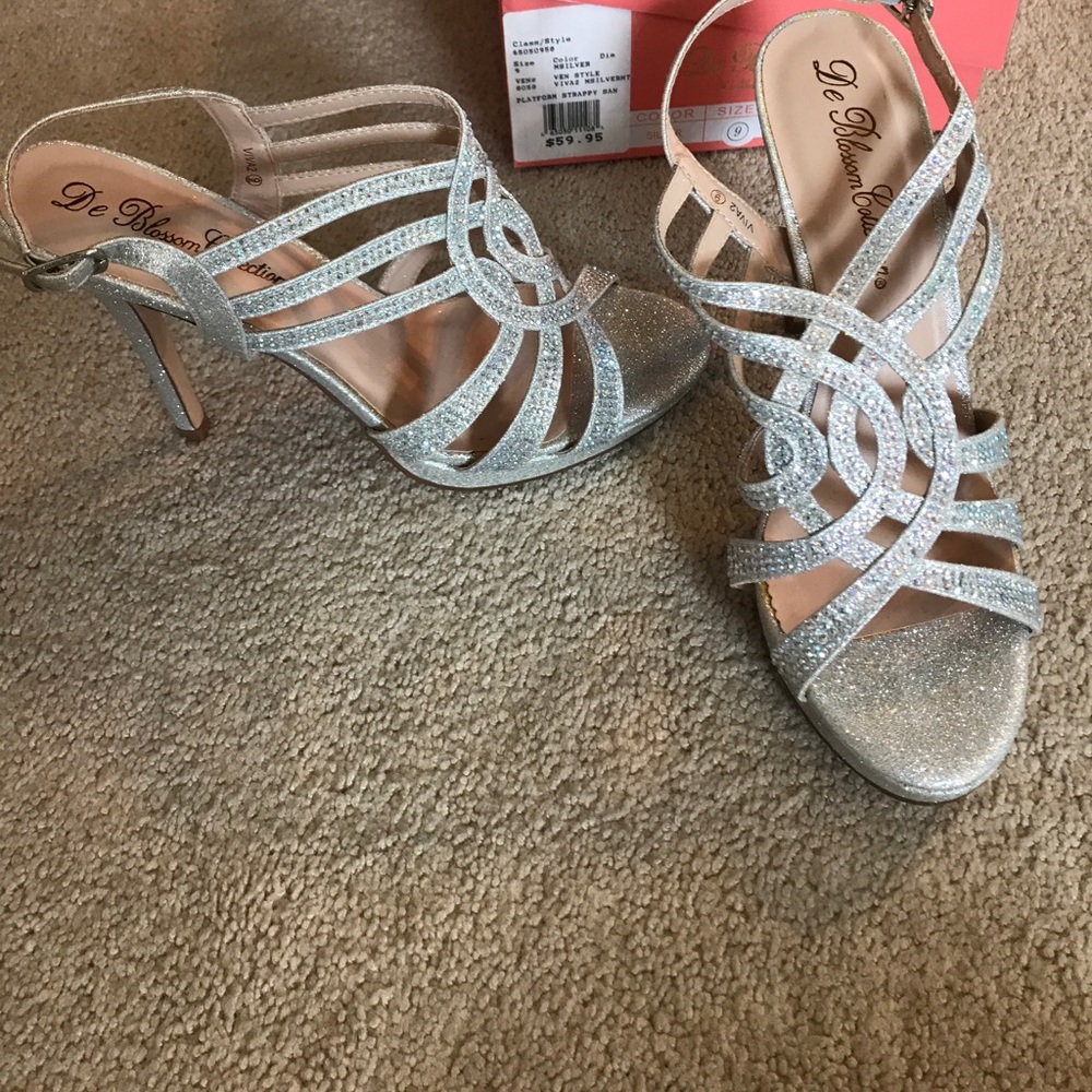 Sparkly heels