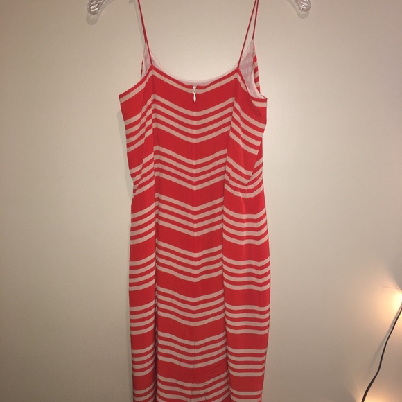 J.Crew Silk Striped Blouson Dress - Picture 3 of 6