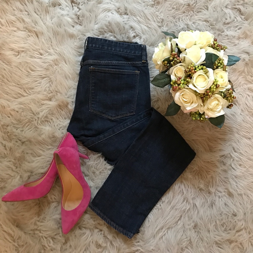 J Crew Toothpick Bootcut Jeans