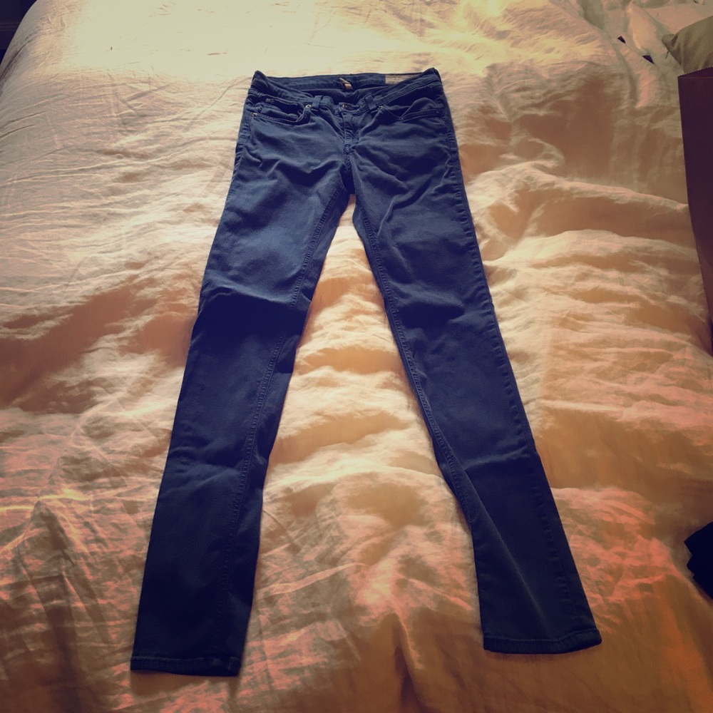 Rag & bone blue jeans