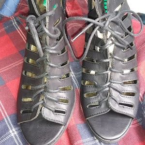 💰⏬SALE !!Sexy Lace-Up Heeled Sandals