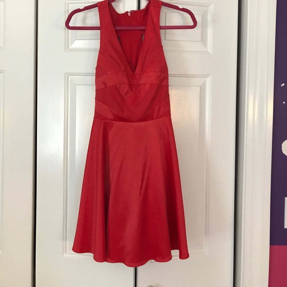 Red dress