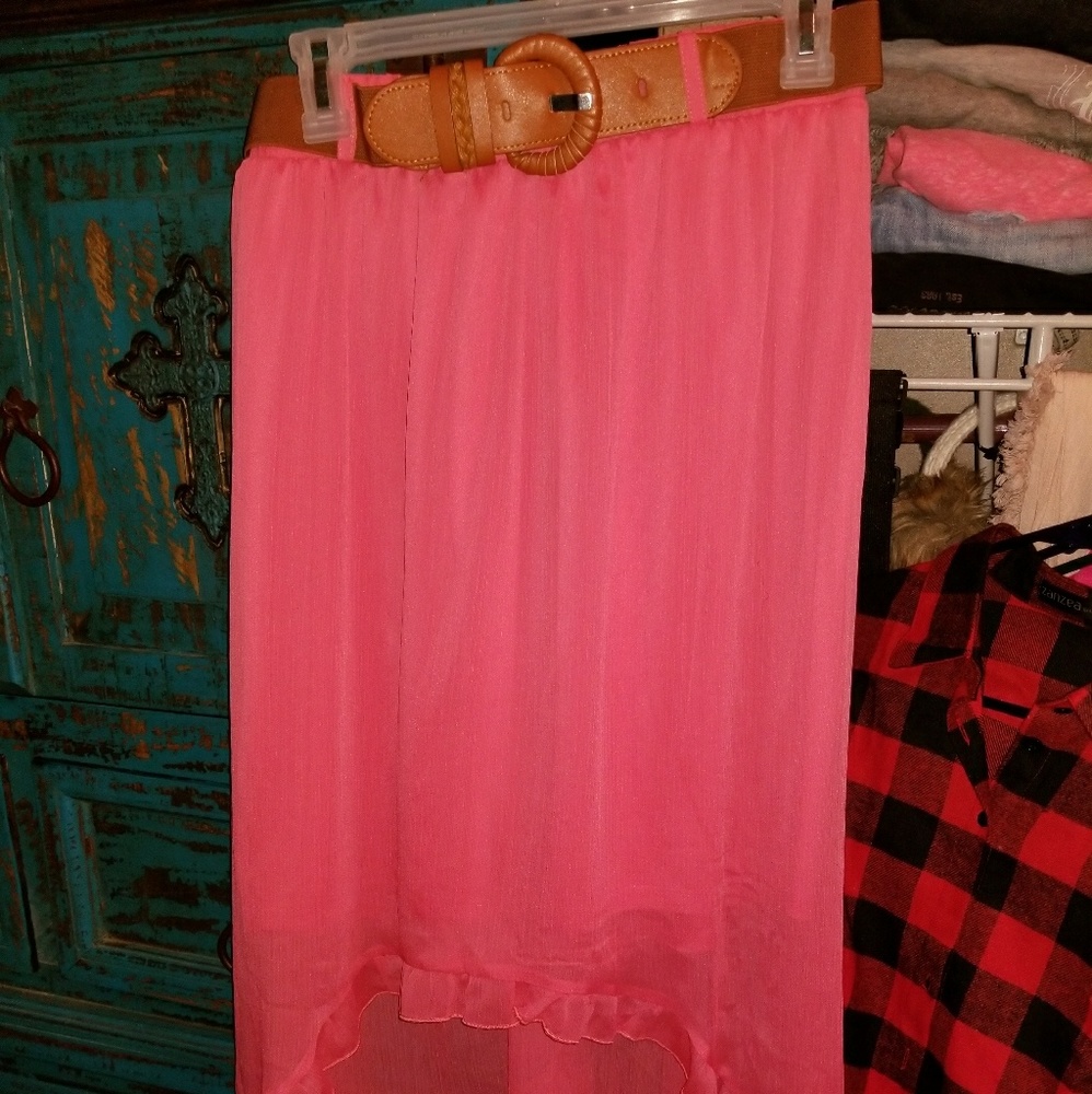 Skirt long back short front