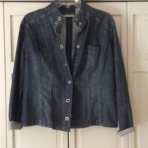 Chicos - Denim Jacket with snap closers
