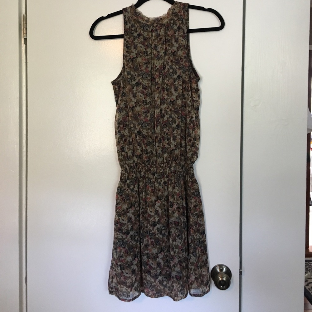 dress h&m floral print