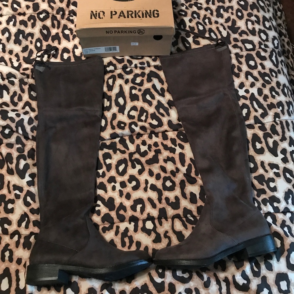 Knee length boots