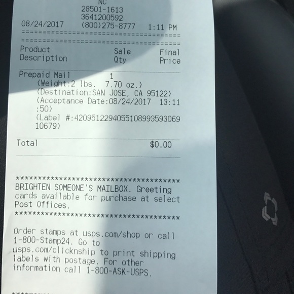 Shipping Proof - Picture 3 of 3