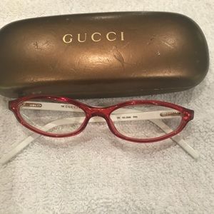 Women's Red Eye Glass Frames