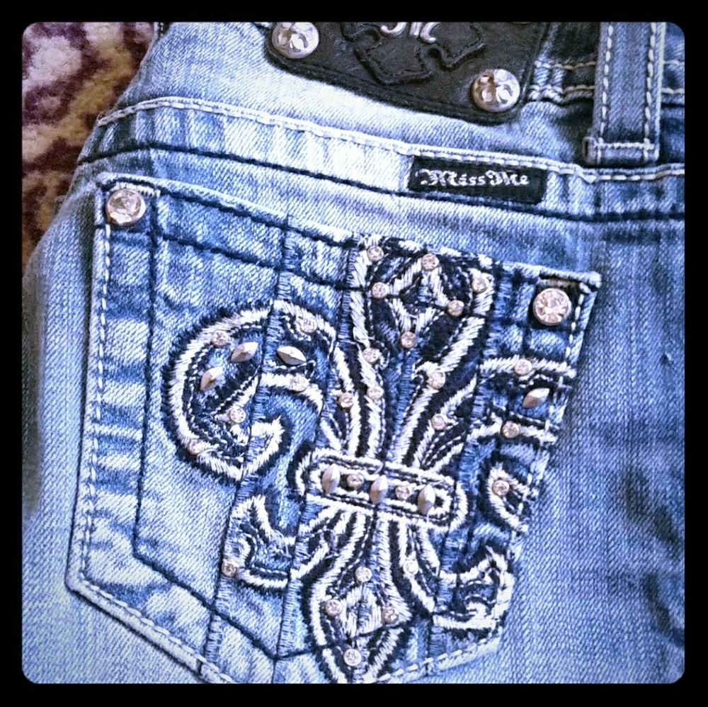 Miss me embellished jeans 26