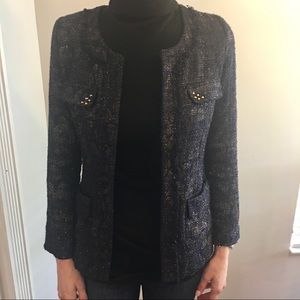 OFFERS welcome! Blue tweed jacket