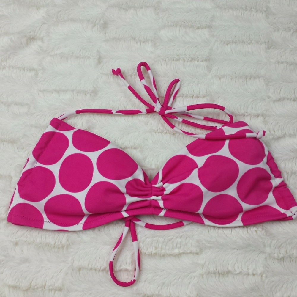 Victoria's Secret Bikini Top S Bandu String Pink