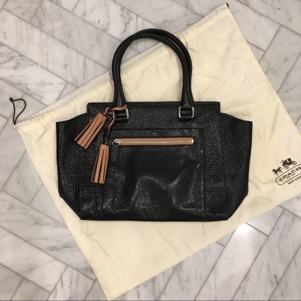 Coach LTD edition black handbag LIKE NEW
