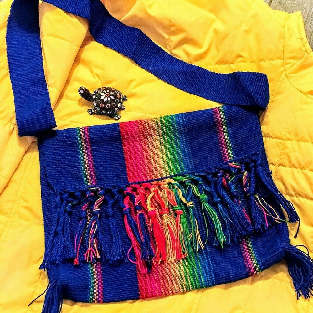 Cross body hand made in Colombia