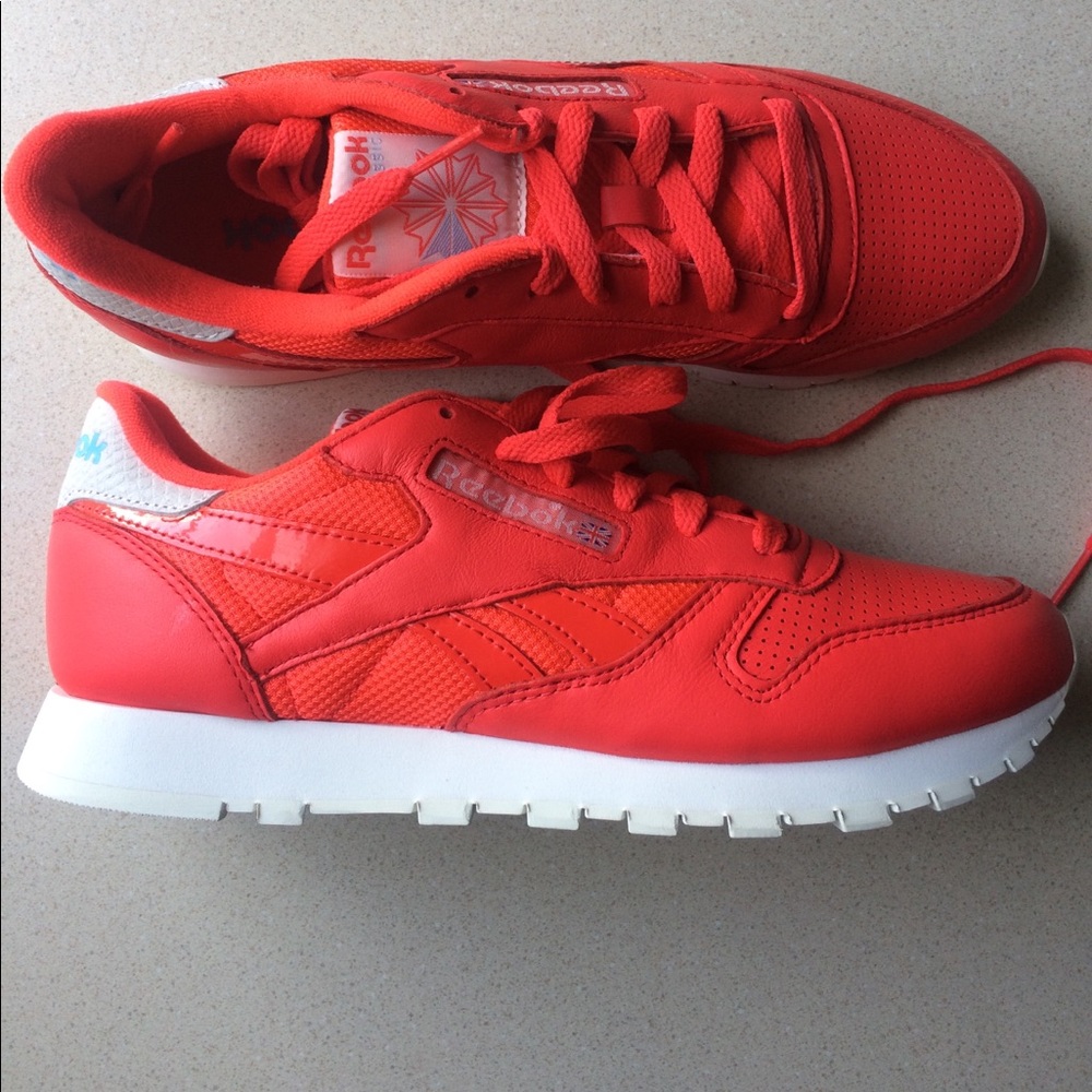 Red Reebok Classics