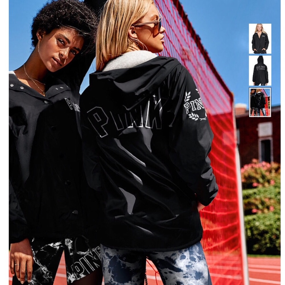 PINK Victoria's Secret SHERPA JACKET NEW - Picture 3 of 15